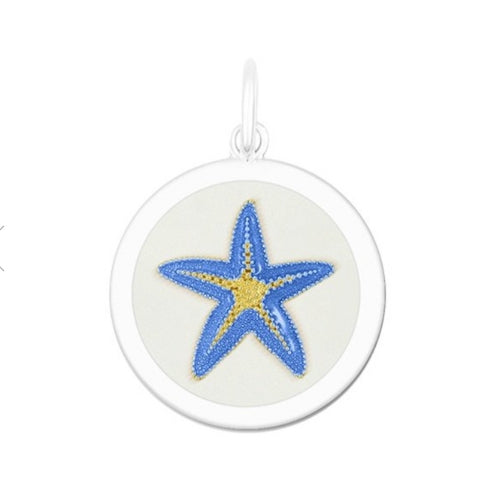Medium Pendant-Starfish-Gold