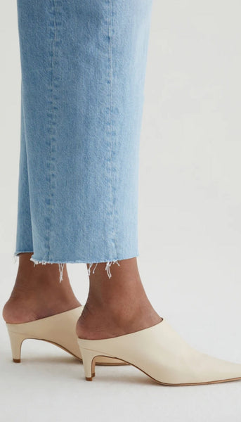 Hattie Crop-High Rise Barrel - Sunrise