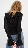 Lace Layering Long Sleeve