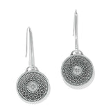 Ferrara Segreta Medallion French Wire Earrings