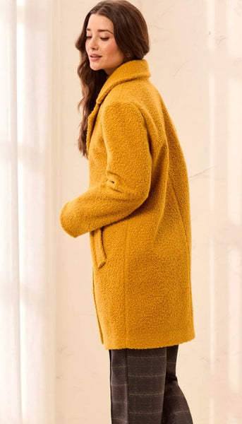 Long Sleeve Single Breast Coat With Lining