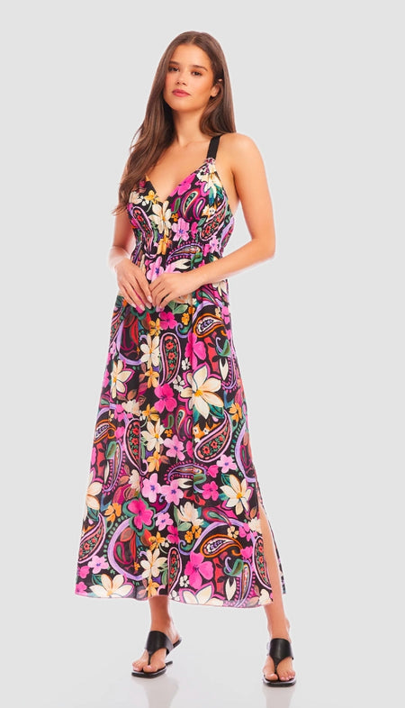 Selani Dress - Russet Floral