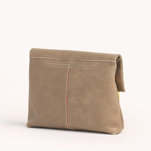 Vip Medium-Brush Gold, Red Zip