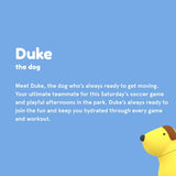 Bestie Beige Dog Water Bottle 16 Ounces