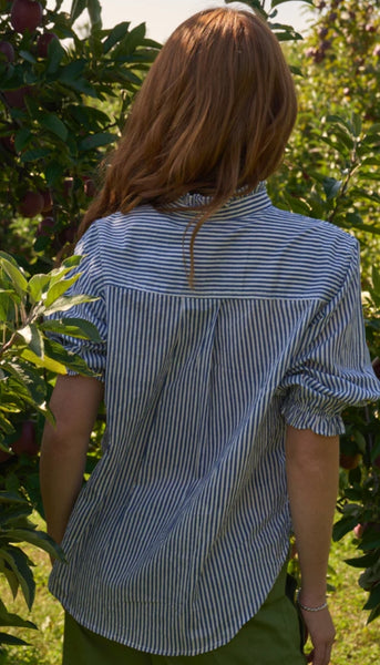 Good Girlfriend Stripe Ruffle