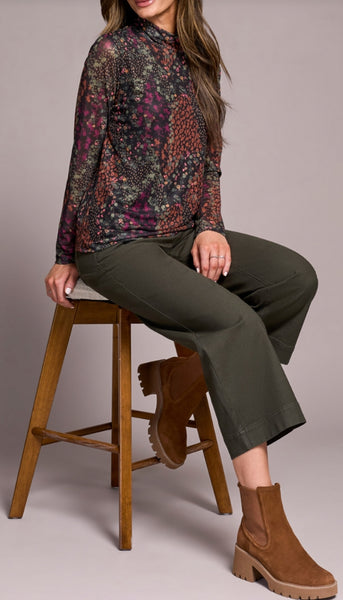 Turtleneck Lined Top