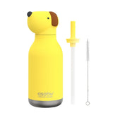 Bestie Beige Dog Water Bottle 16 Ounces
