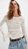 Lace Layering Long Sleeve