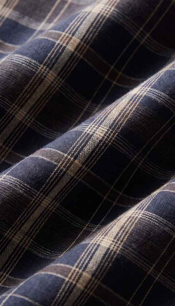 Evermore Plaid Midi Dress