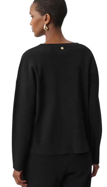 Asymetric Sweater With Metal Studs
