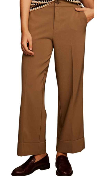Clarendon Sleek Stretch Cuffed Ankle Pant
