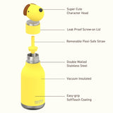 Bestie Beige Dog Water Bottle 16 Ounces