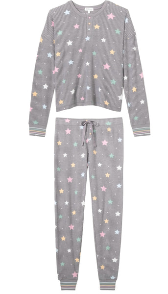 Pj Set-Ski Jammies Stars