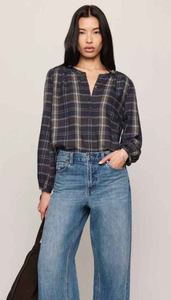 Autumn Plaid Button Up