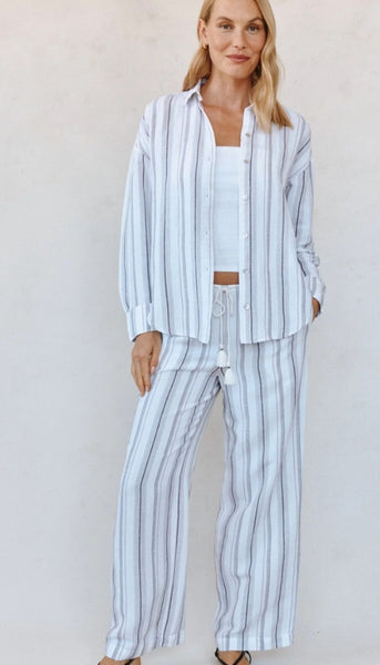 Beach Pant With Tassel Drawstring