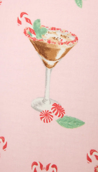 Flannel Pants-Xmas Cocktails