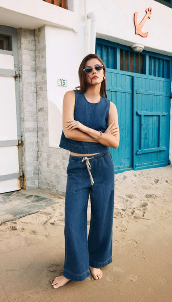 Sun Seeker Denim Tank