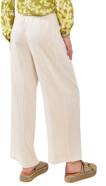 Pull On Ankle Pant With Front Pockets