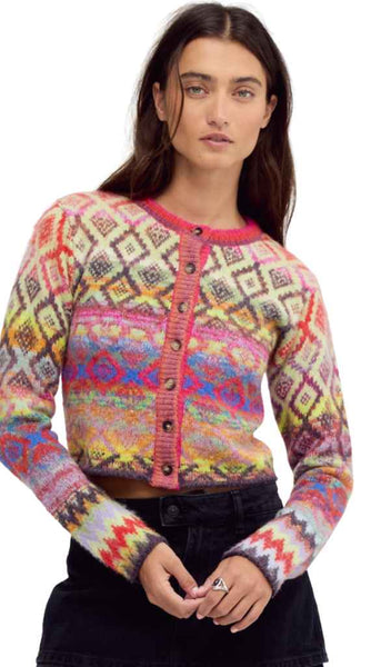 Skye Patterned Cardigan