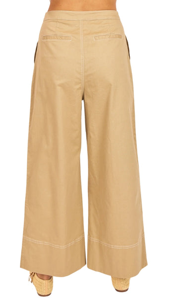 Seedling Contrast Stitch Pants