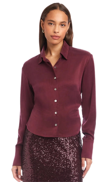 Tawnie Side Pleat Shirt