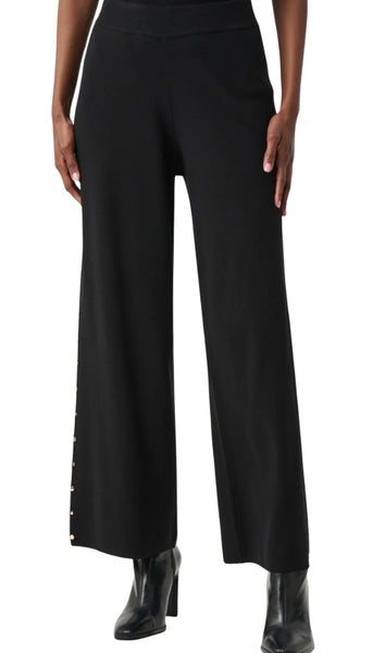 Wide Leg Pull On Sweater Pants