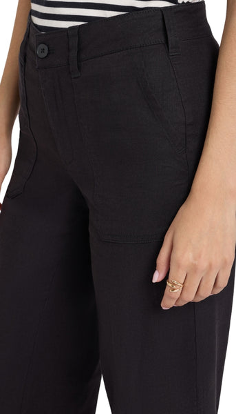Wide Leg Cropped Cargo