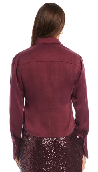 Tawnie Side Pleat Shirt