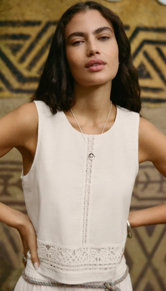Sloane Embroidered Top