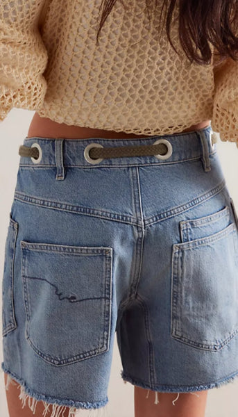 Moxie Shorts - Truest Blue