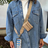 Clip & Go Strap With  Zip Pouch-Classic