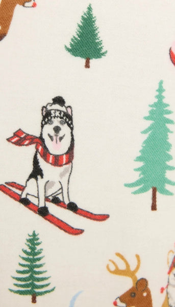 Pj Pant Flannels-Xmas Dogs