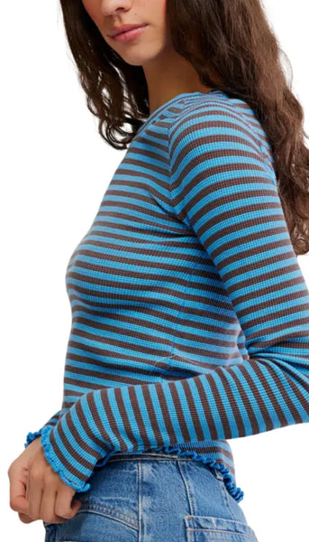 Easy Does It Striped Tee