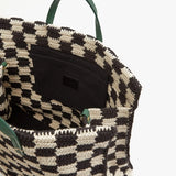 Summer Simple Tote-Crochet Checkers
