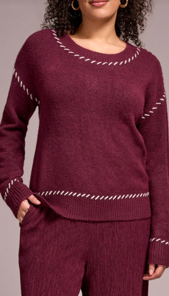 Long Sleeve Crew Neck Sweater