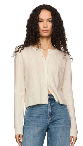 Medina Pointelle Cardigan