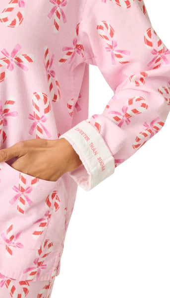 Pj Set-Candy Canes