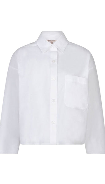 Cropped Blouse With Cuff