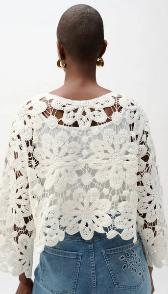 Crochet Boxy Cardigan