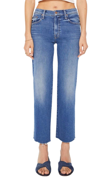 Mid Rise Rambler Zip Ankle Fray - Dugout Doobies