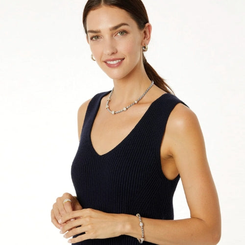 Meridian 2 Tone Bracelet