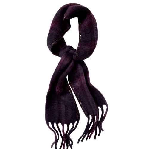 Highland Plaid Skinny Scarf