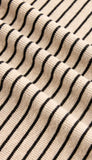 Eve Stripe Henley Long Sleeve