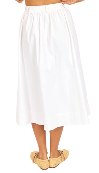 Lily Pond Midi Skirt
