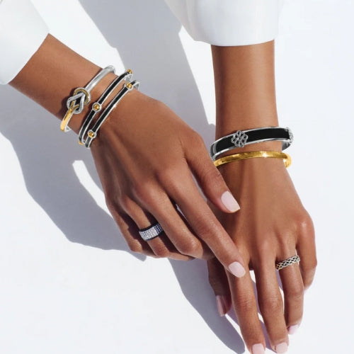 Interlok Harmony 2 Tone Bar Bracelet