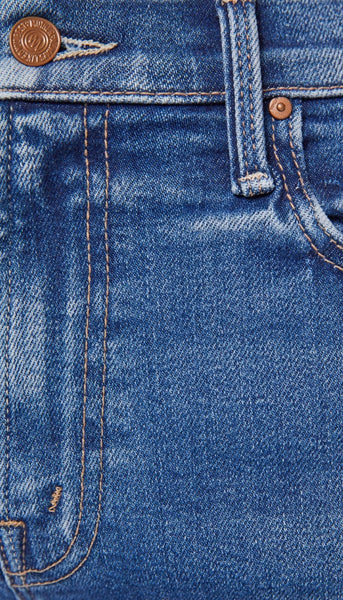 Mid Rise Rambler Zip Ankle Fray - Dugout Doobies