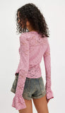 Lace Layering Long Sleeve