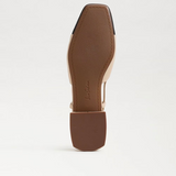 Kara Slingback Flat - Sand / Black