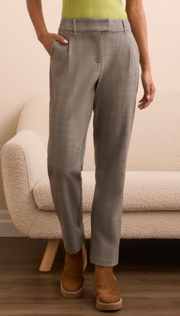 Fly Front Trouser With Pleats
