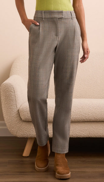 Fly Front Trouser With Pleats